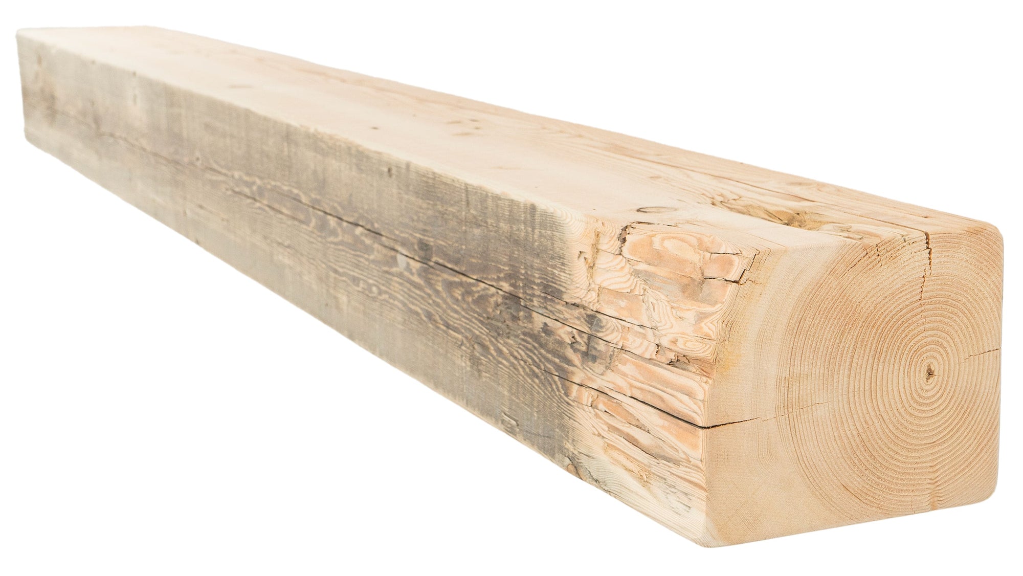 Reclaimed Wood Fireplace Mantel - Dakota Timber Co - Fireplace Mantels