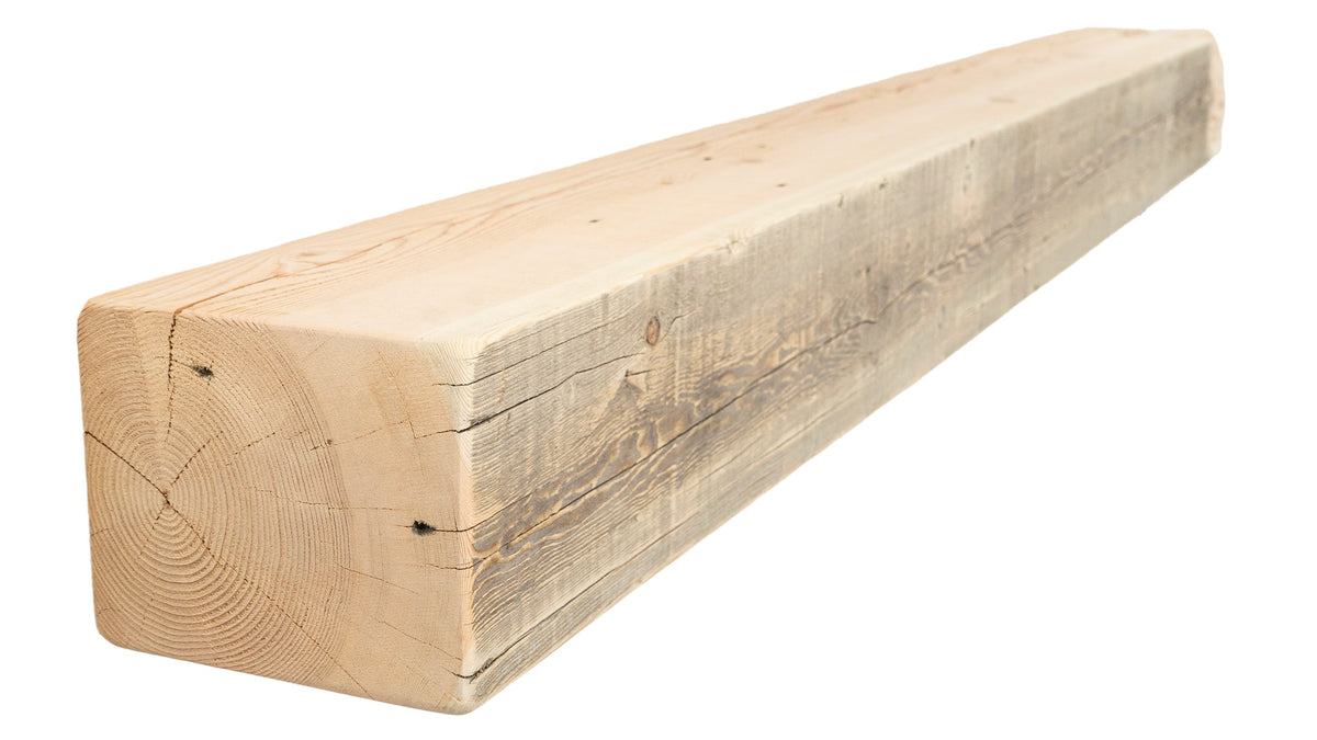 Reclaimed Wood Fireplace Mantel - Dakota Timber Co - Fireplace Mantels