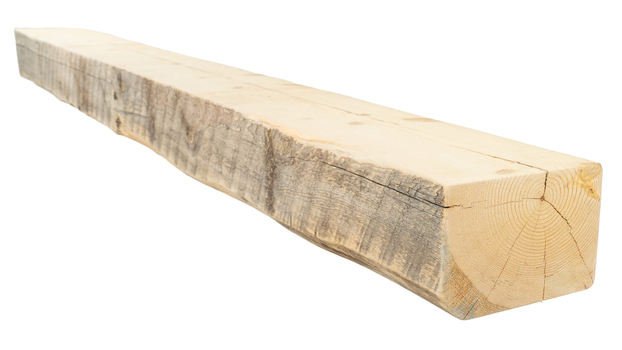 Reclaimed Wood Fireplace Mantel - Dakota Timber Co - Fireplace Mantels
