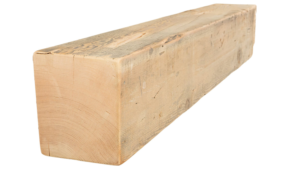 Reclaimed Wood Fireplace Mantel - Dakota Timber Co - Fireplace Mantels