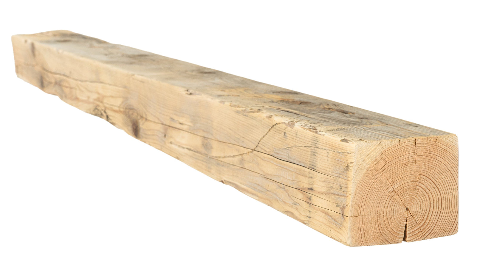 Reclaimed Wood Fireplace Mantel - Dakota Timber Co - Fireplace Mantels