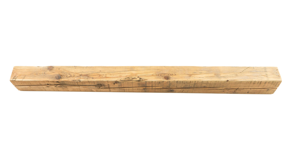 Reclaimed Wood Fireplace Mantel - Dakota Timber Co - Fireplace Mantels