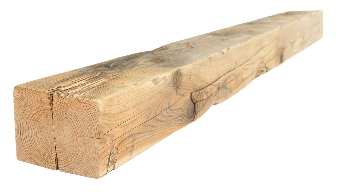 Reclaimed Wood Fireplace Mantel - Dakota Timber Co - Fireplace Mantels