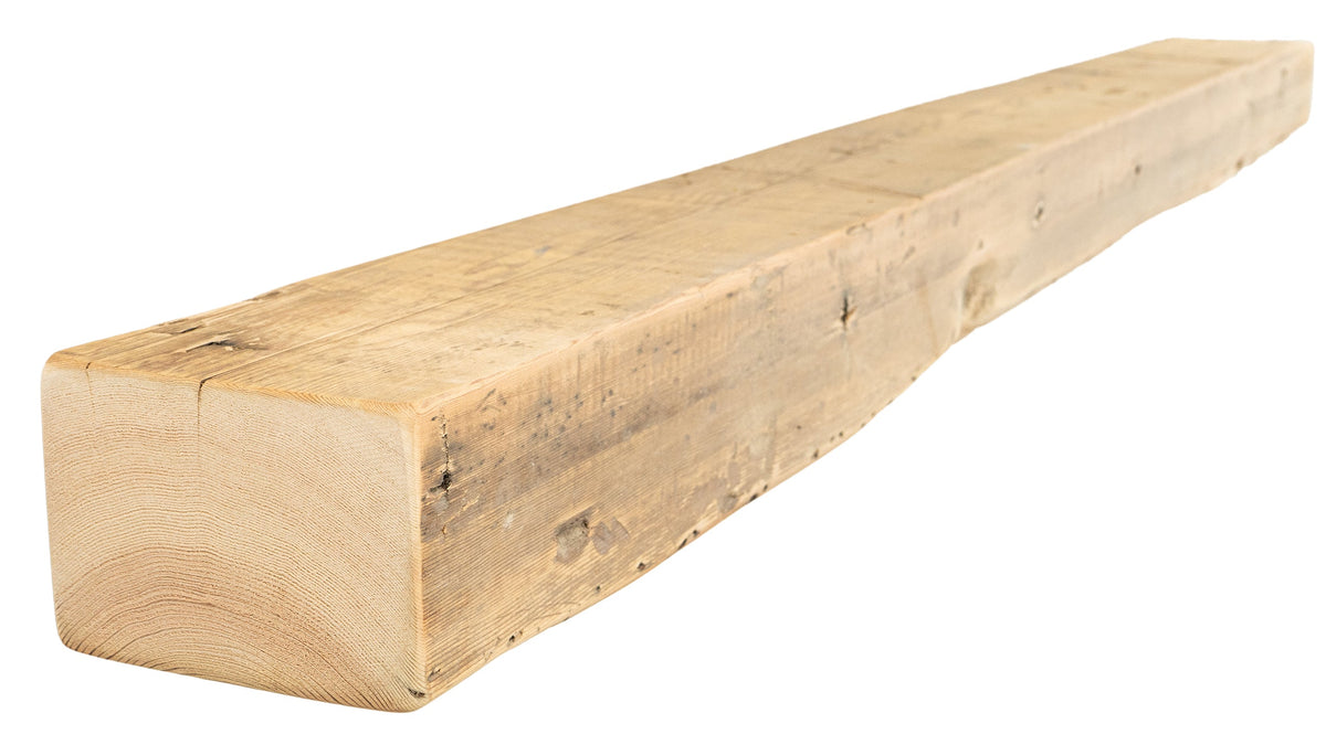Reclaimed Wood Fireplace Mantel - Dakota Timber Co - Fireplace Mantels