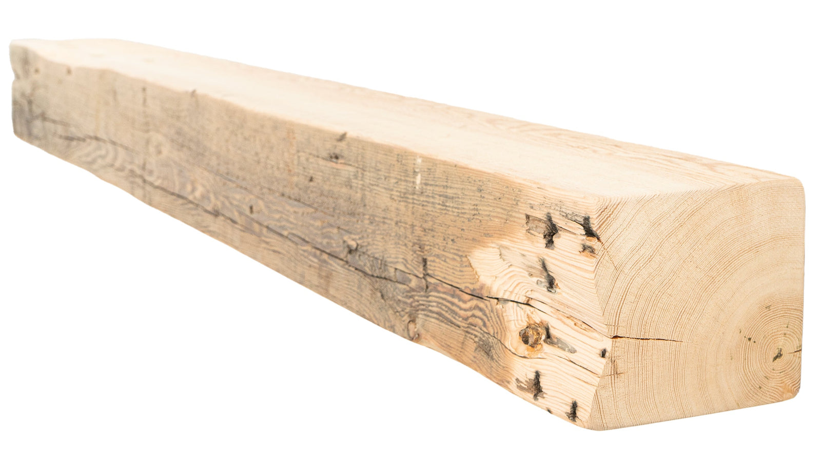 Reclaimed Wood Fireplace Mantel - Dakota Timber Co - Fireplace Mantels