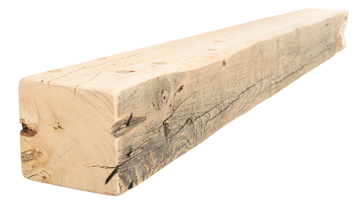 Reclaimed Wood Fireplace Mantel - Dakota Timber Co - Fireplace Mantels