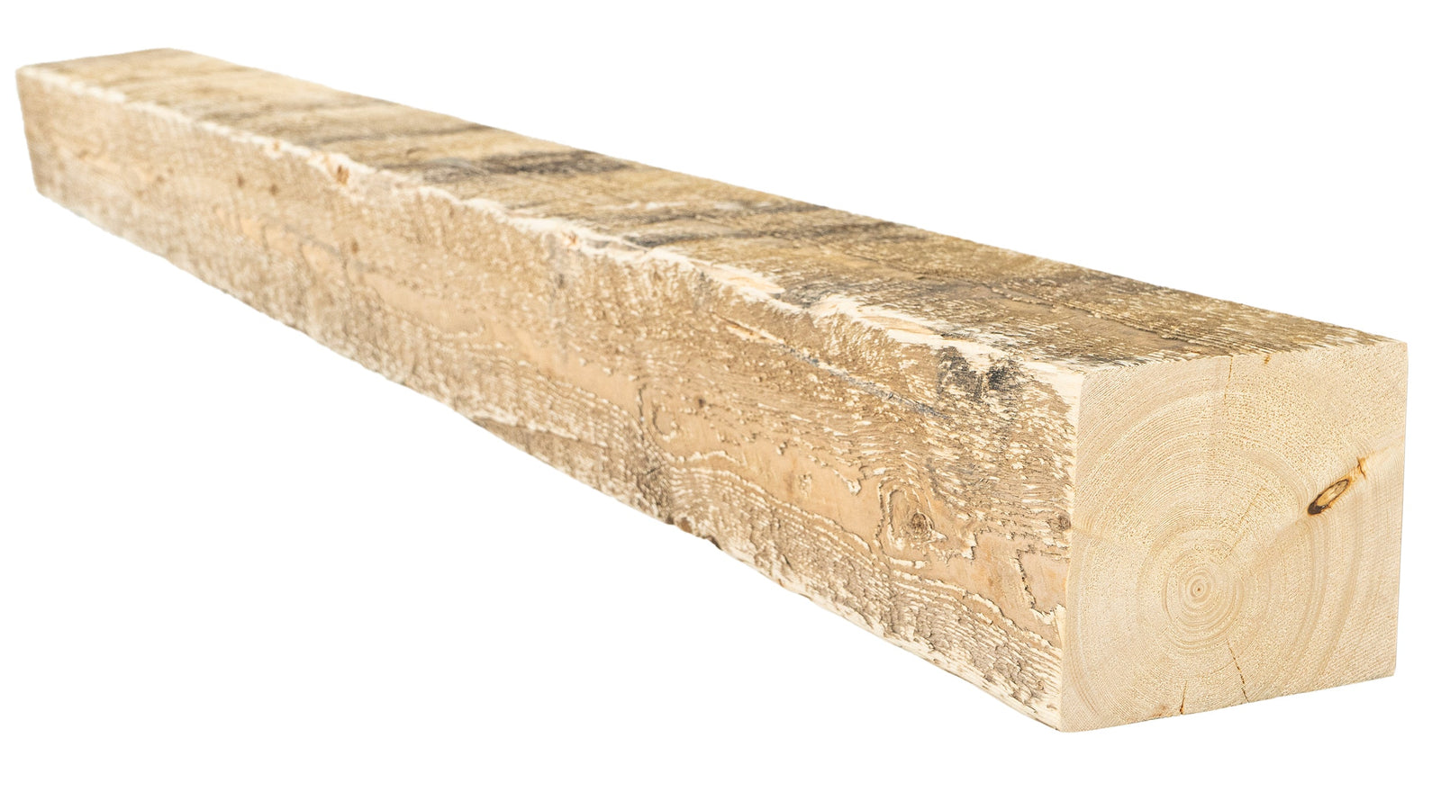 Reclaimed Wood Fireplace Mantel - Dakota Timber Co - Fireplace Mantels