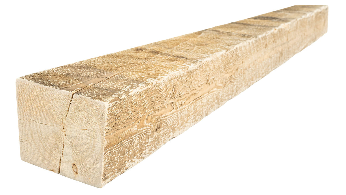 Reclaimed Wood Fireplace Mantel - Dakota Timber Co - Fireplace Mantels