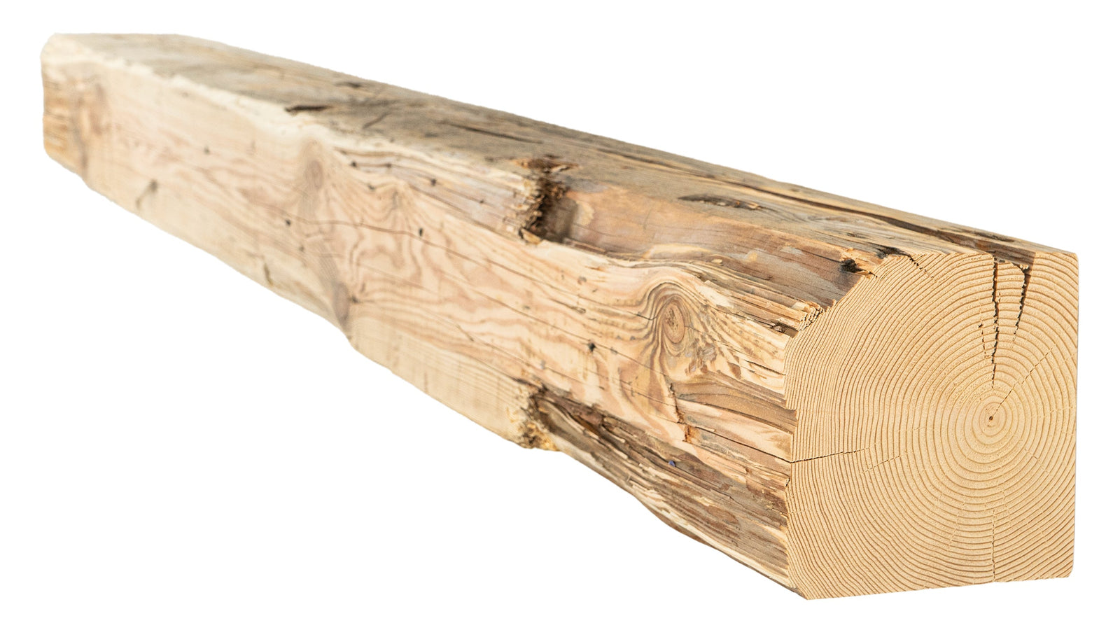 Reclaimed Wood Fireplace Mantel - Dakota Timber Co - Fireplace Mantels