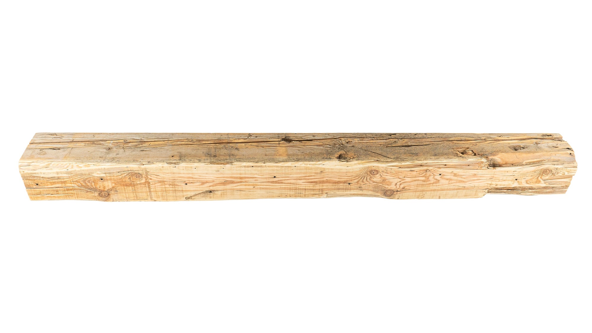 Reclaimed Wood Fireplace Mantel - Dakota Timber Co - Fireplace Mantels