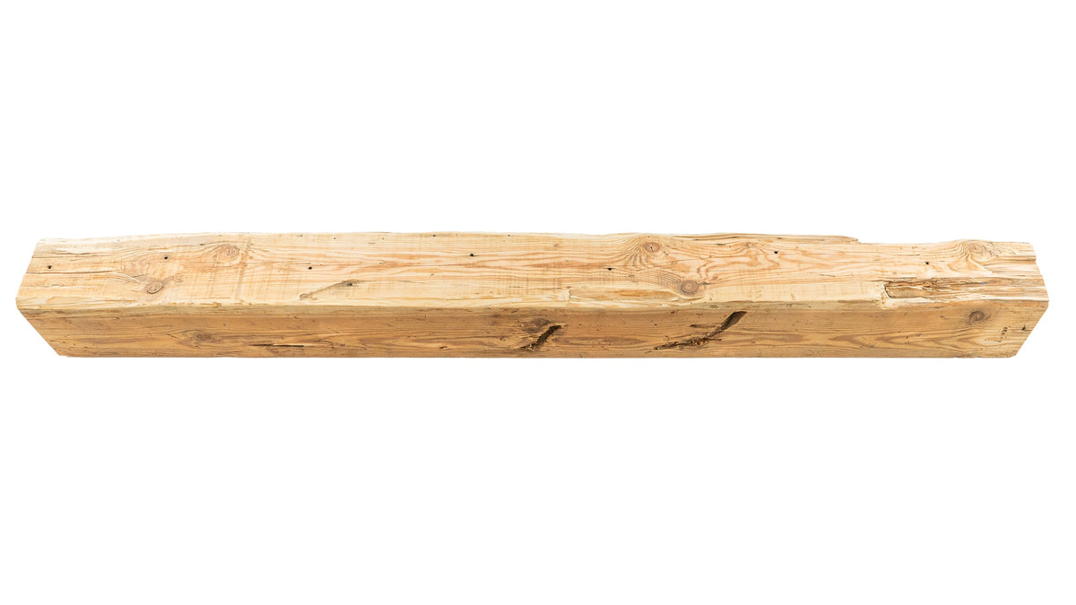 Reclaimed Wood Fireplace Mantel - Dakota Timber Co - Fireplace Mantels
