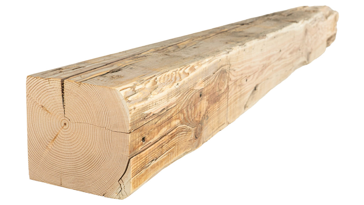 Reclaimed Wood Fireplace Mantel - Dakota Timber Co - Fireplace Mantels