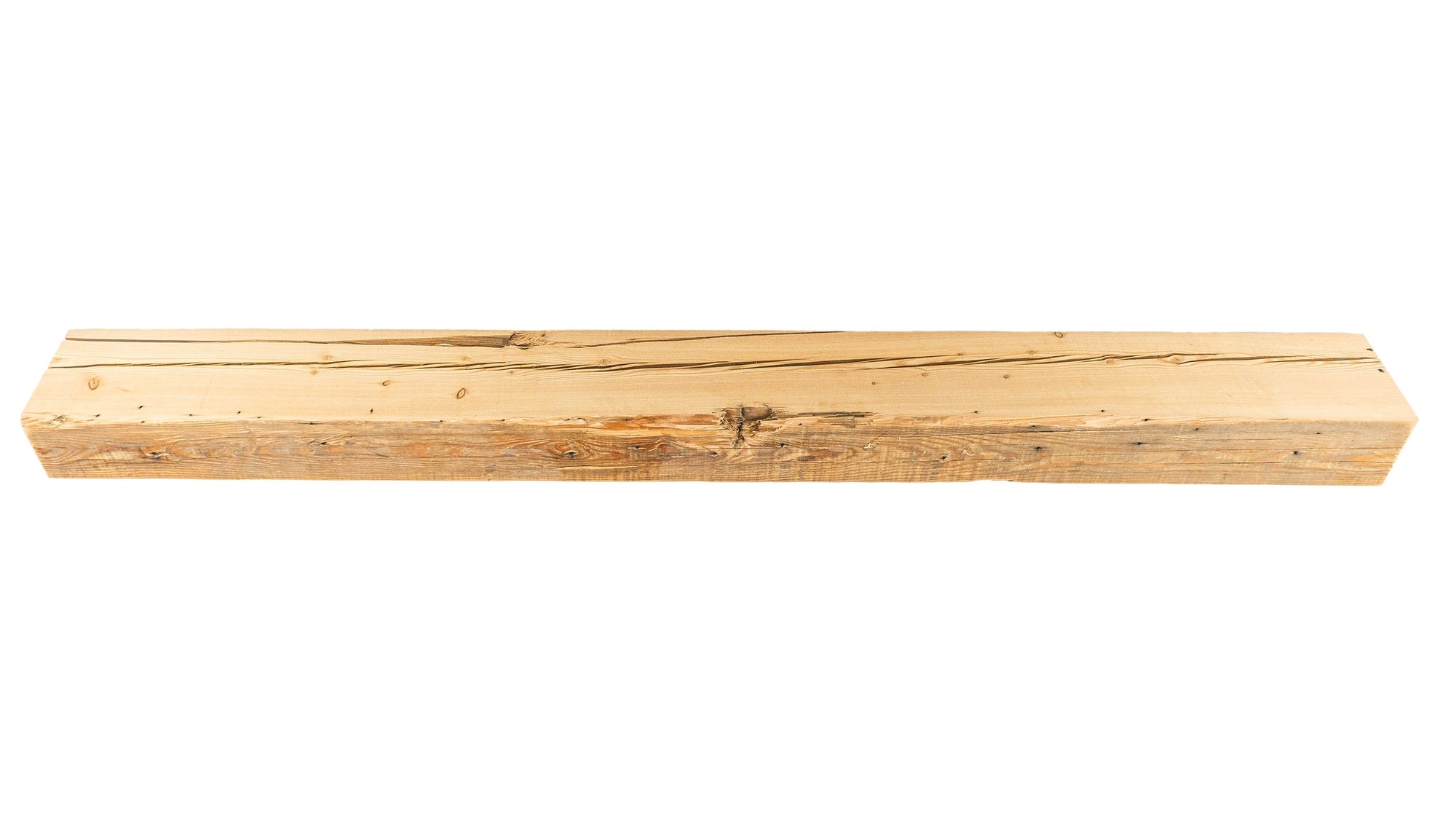 Reclaimed Wood Fireplace Mantel - Dakota Timber Co - Fireplace Mantels