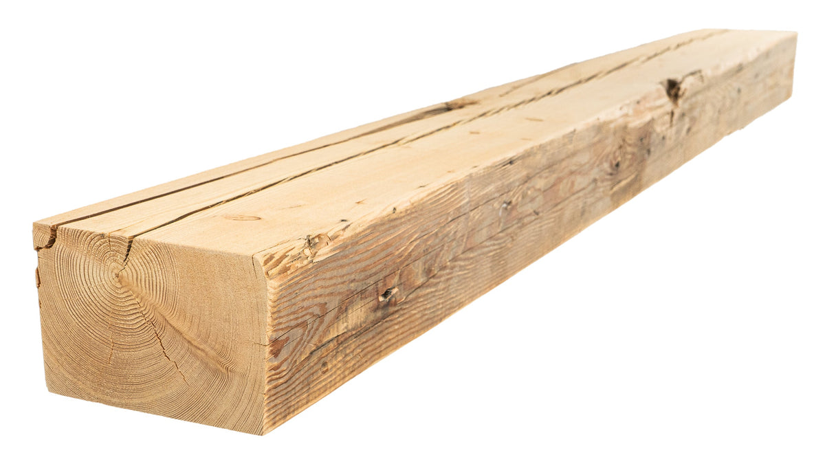 Reclaimed Wood Fireplace Mantel - Dakota Timber Co - Fireplace Mantels