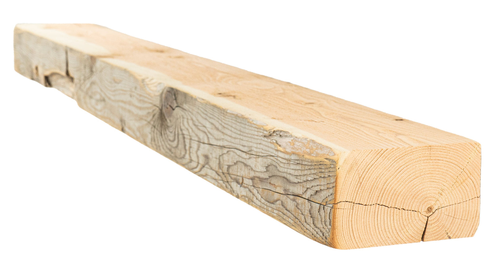 Reclaimed Wood Fireplace Mantel - Dakota Timber Co - Fireplace Mantels