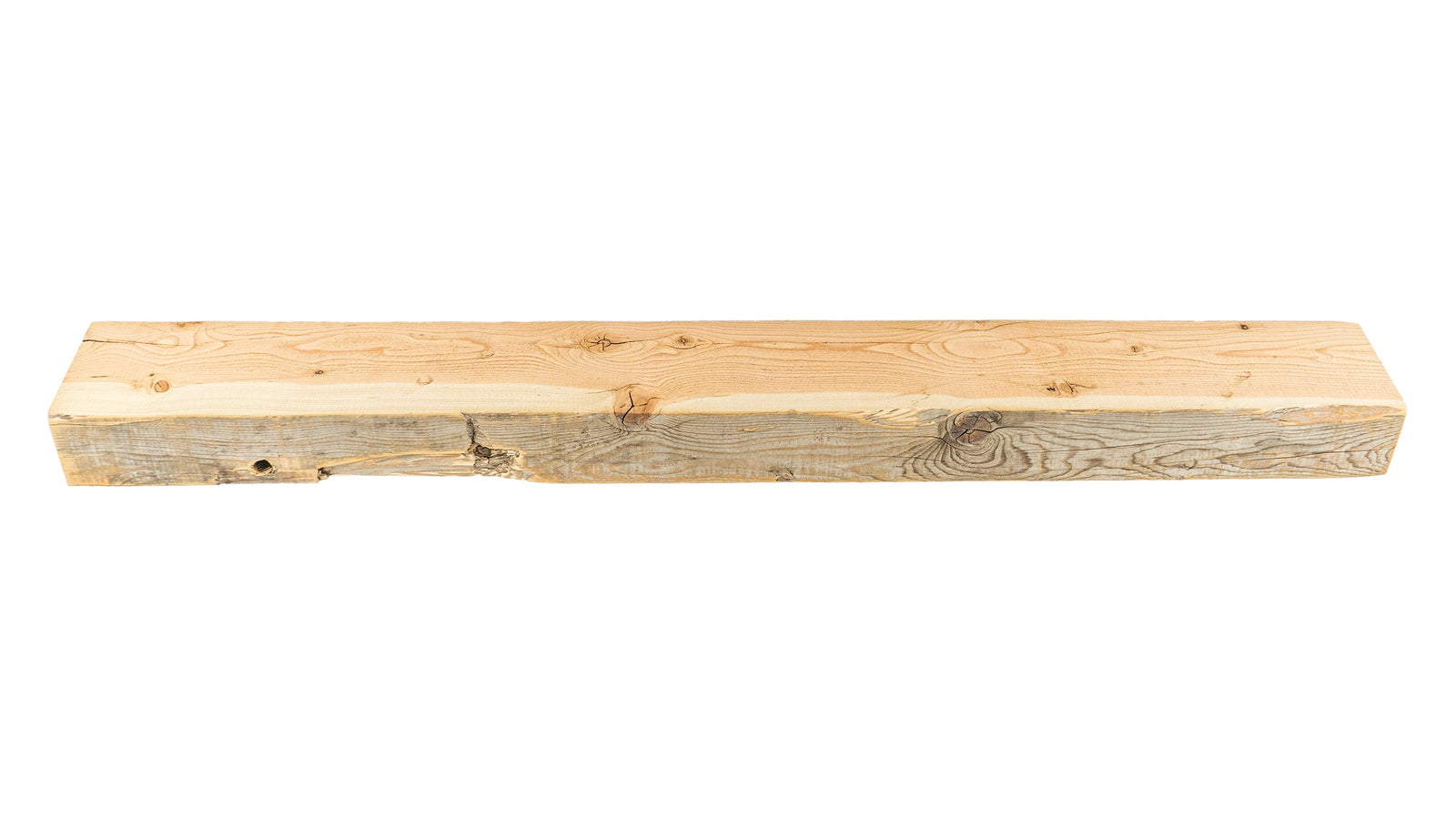 Reclaimed Wood Fireplace Mantel - Dakota Timber Co - Fireplace Mantels