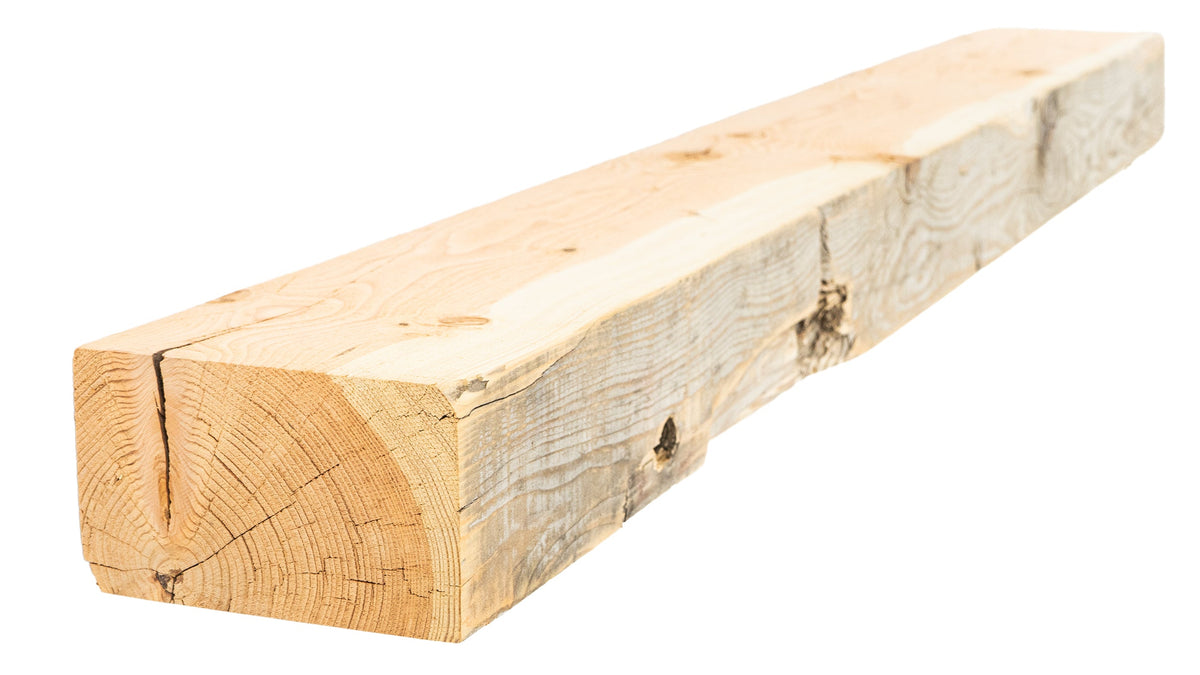 Reclaimed Wood Fireplace Mantel - Dakota Timber Co - Fireplace Mantels