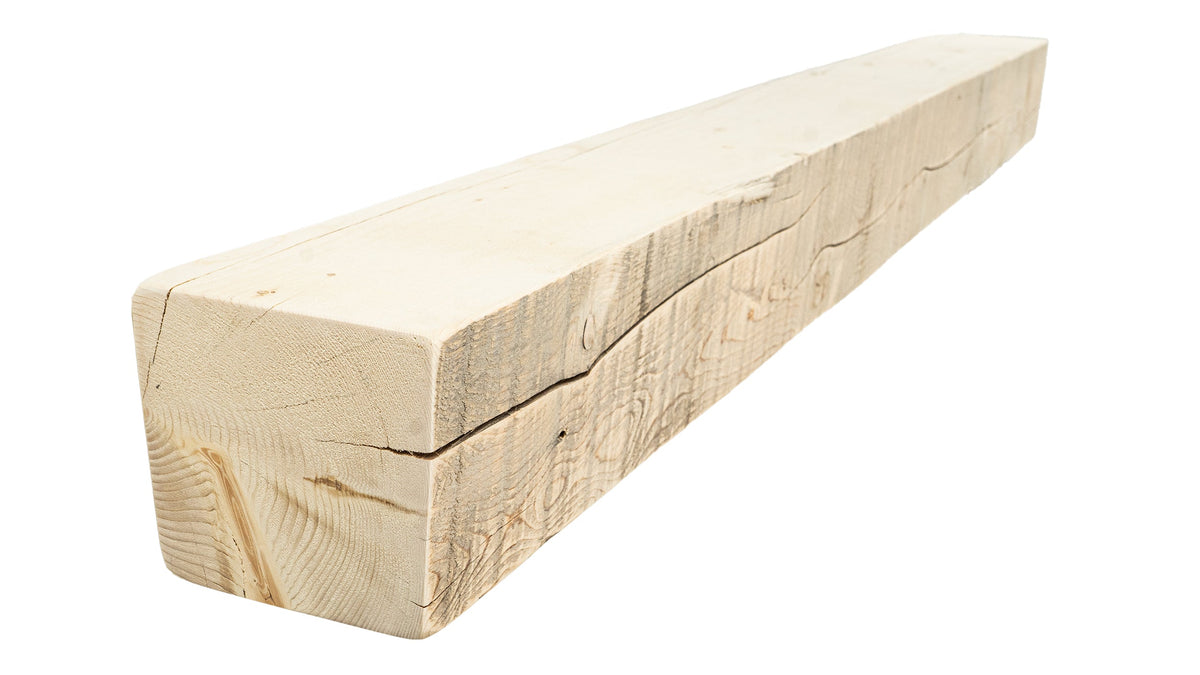 Reclaimed Wood Fireplace Mantel - Dakota Timber Co - Fireplace Mantels