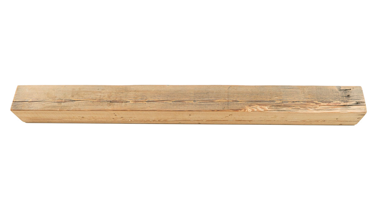 Reclaimed Wood Fireplace Mantel - Dakota Timber Co - Fireplace Mantels