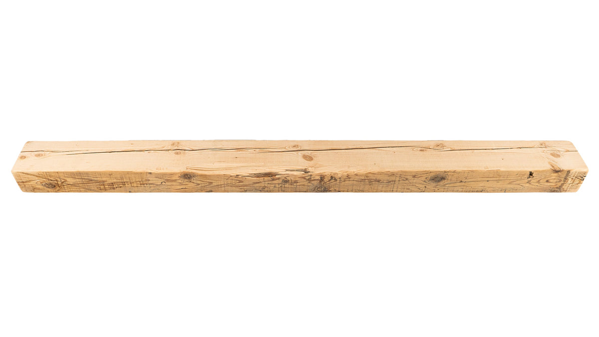 Reclaimed Wood Fireplace Mantel - Dakota Timber Co - Fireplace Mantels
