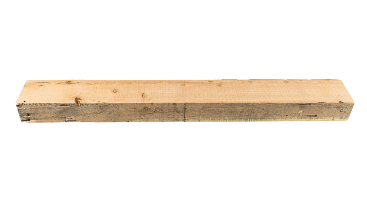 Reclaimed Wood Fireplace Mantel - Dakota Timber Co - Fireplace Mantels