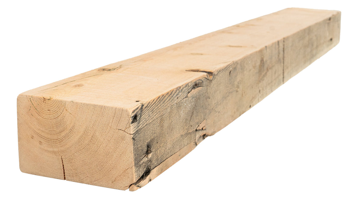 Reclaimed Wood Fireplace Mantel - Dakota Timber Co - Fireplace Mantels