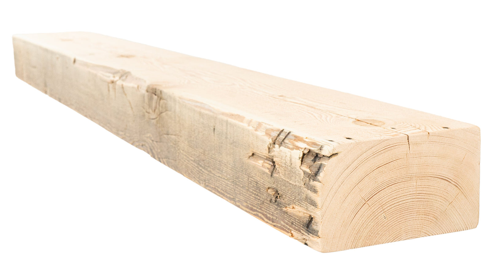 Reclaimed Wood Fireplace Mantel - Dakota Timber Co - Fireplace Mantels