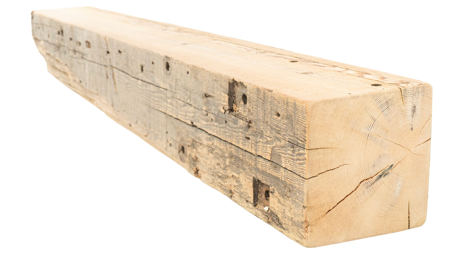 Reclaimed Wood Fireplace Mantel - Dakota Timber Co - Fireplace Mantels