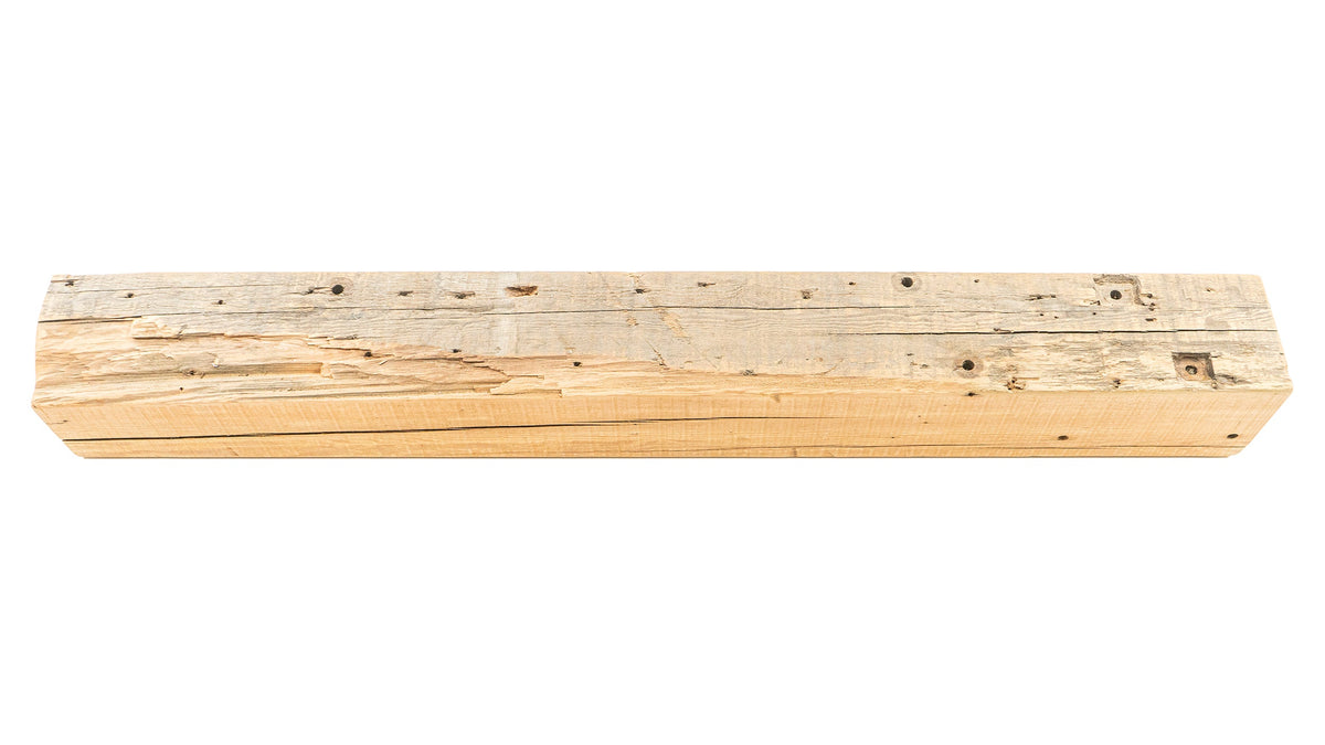 Reclaimed Wood Fireplace Mantel - Dakota Timber Co - Fireplace Mantels
