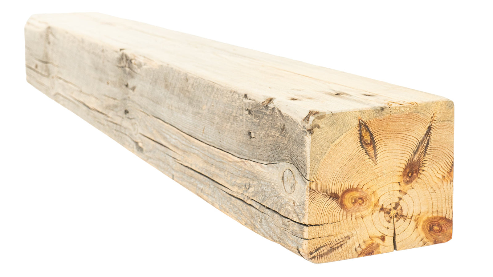 Reclaimed Wood Fireplace Mantel - Dakota Timber Co - Fireplace Mantels