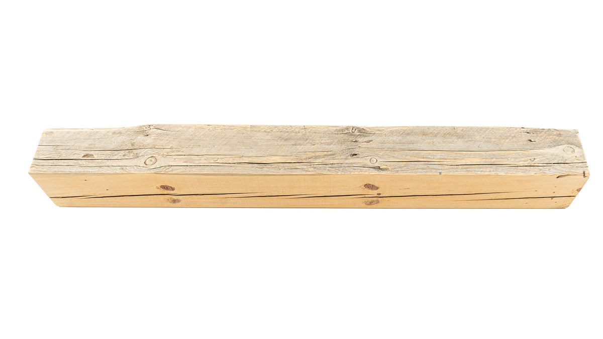 Reclaimed Wood Fireplace Mantel - Dakota Timber Co - Fireplace Mantels