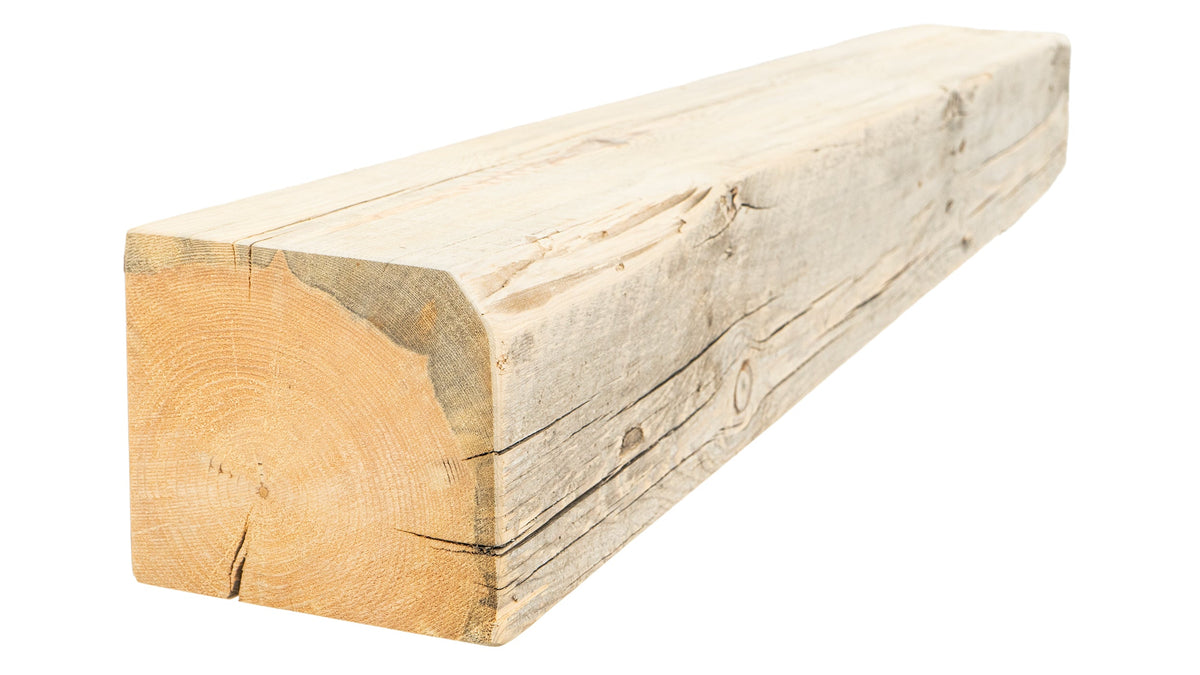 Reclaimed Wood Fireplace Mantel - Dakota Timber Co - Fireplace Mantels