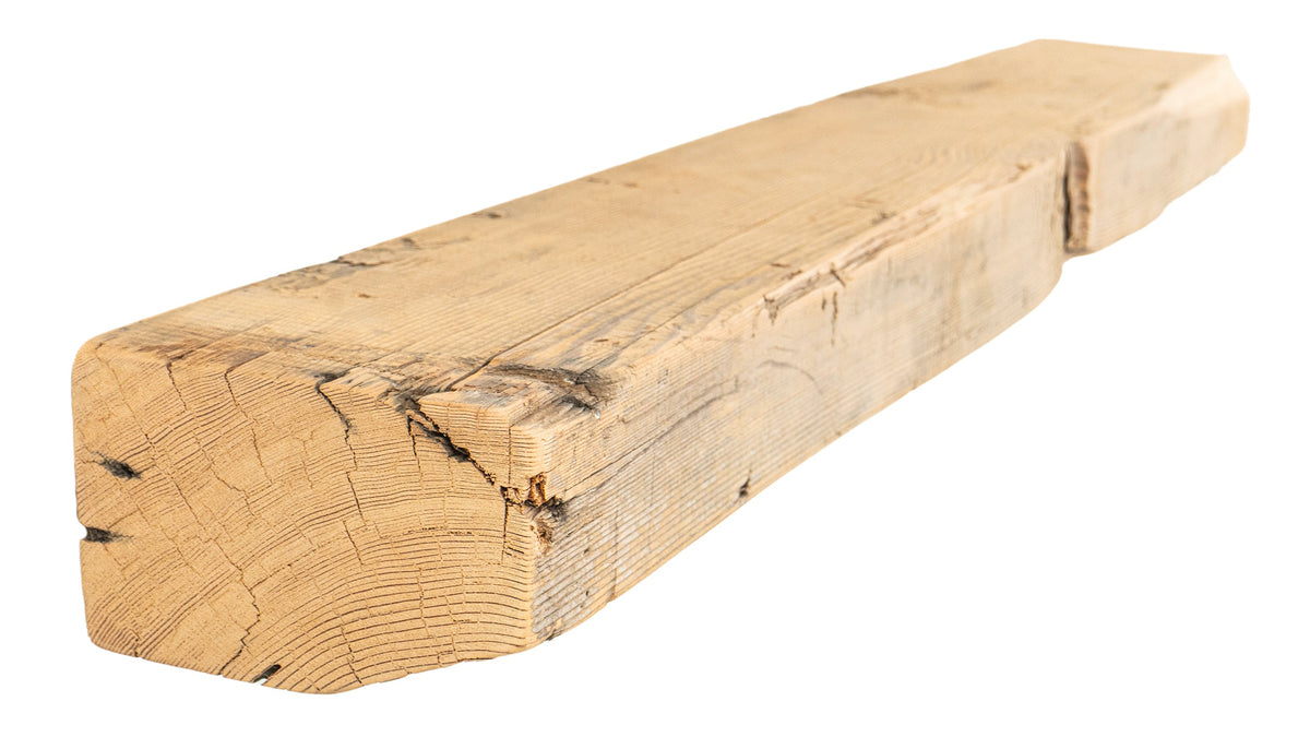 Reclaimed Wood Fireplace Mantel - Dakota Timber Co - Fireplace Mantels
