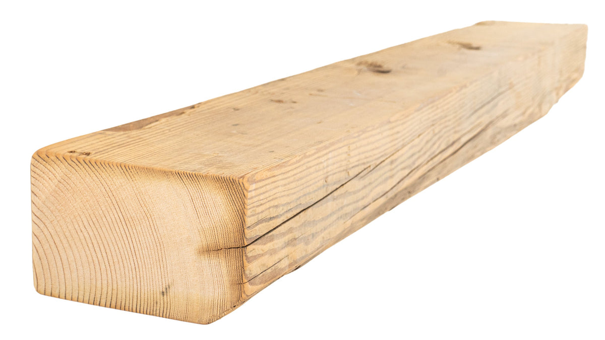 Reclaimed Wood Fireplace Mantel - Dakota Timber Co - Fireplace Mantels