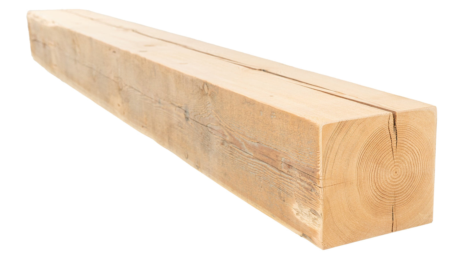 Reclaimed Wood Fireplace Mantel - Dakota Timber Co - Fireplace Mantels
