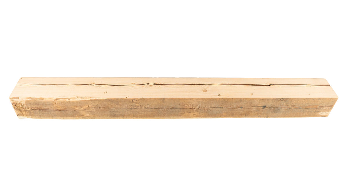 Reclaimed Wood Fireplace Mantel - Dakota Timber Co - Fireplace Mantels