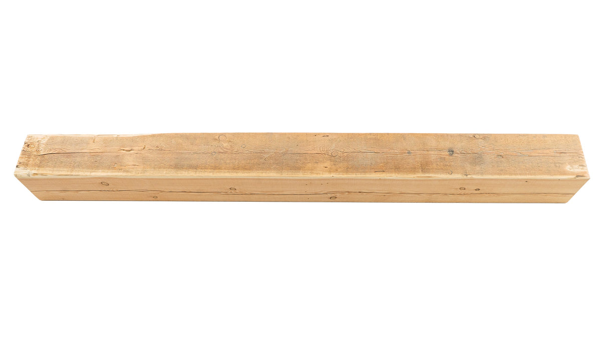 Reclaimed Wood Fireplace Mantel - Dakota Timber Co - Fireplace Mantels