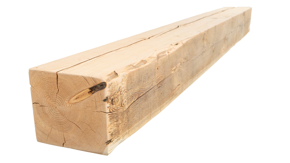Reclaimed Wood Fireplace Mantel - Dakota Timber Co - Fireplace Mantels