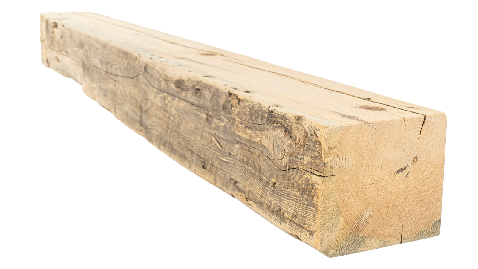 Reclaimed Wood Fireplace Mantel - Dakota Timber Co - Fireplace Mantels