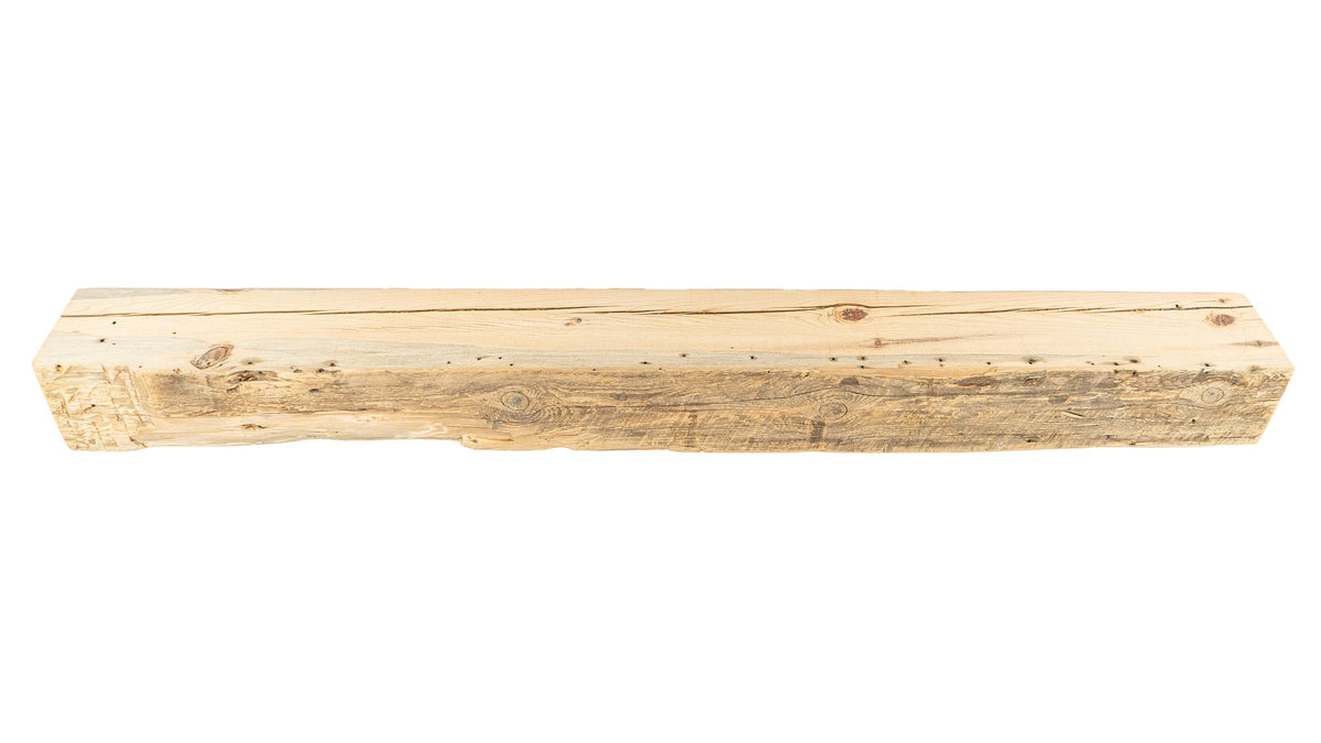 Reclaimed Wood Fireplace Mantel - Dakota Timber Co - Fireplace Mantels