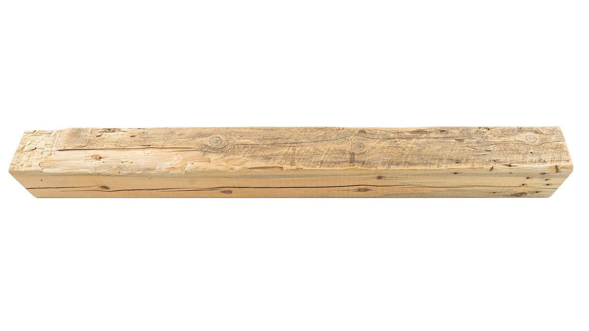 Reclaimed Wood Fireplace Mantel - Dakota Timber Co - Fireplace Mantels