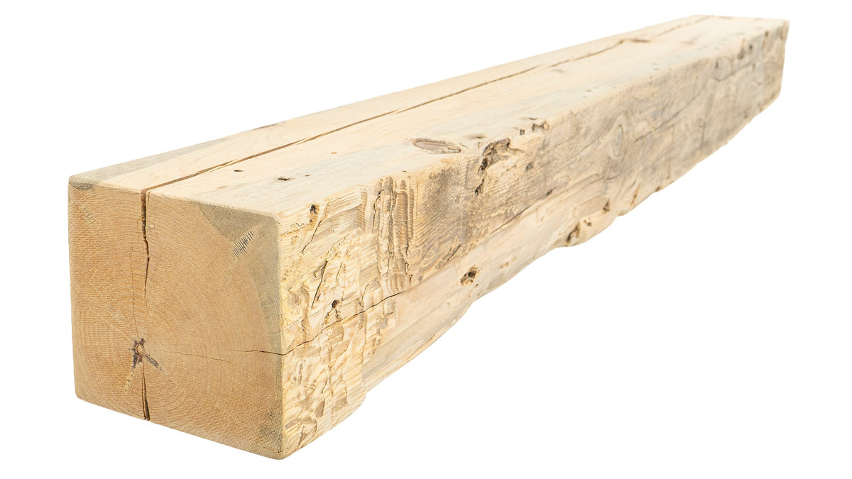 Reclaimed Wood Fireplace Mantel - Dakota Timber Co - Fireplace Mantels