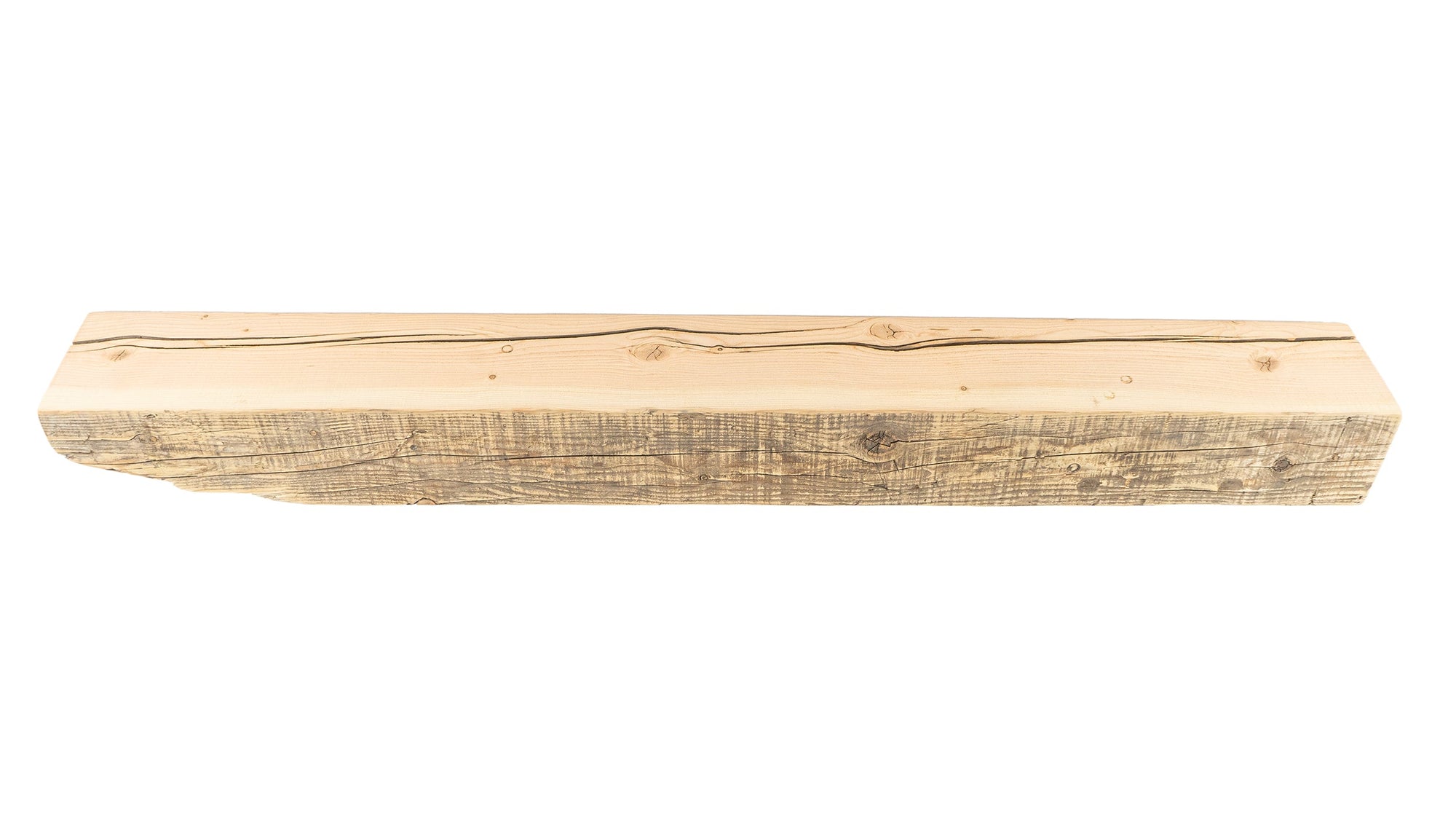 Reclaimed Wood Fireplace Mantel - Dakota Timber Co - Fireplace Mantels