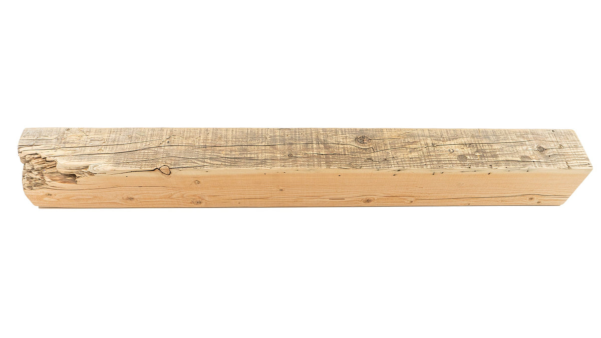 Reclaimed Wood Fireplace Mantel - Dakota Timber Co - Fireplace Mantels