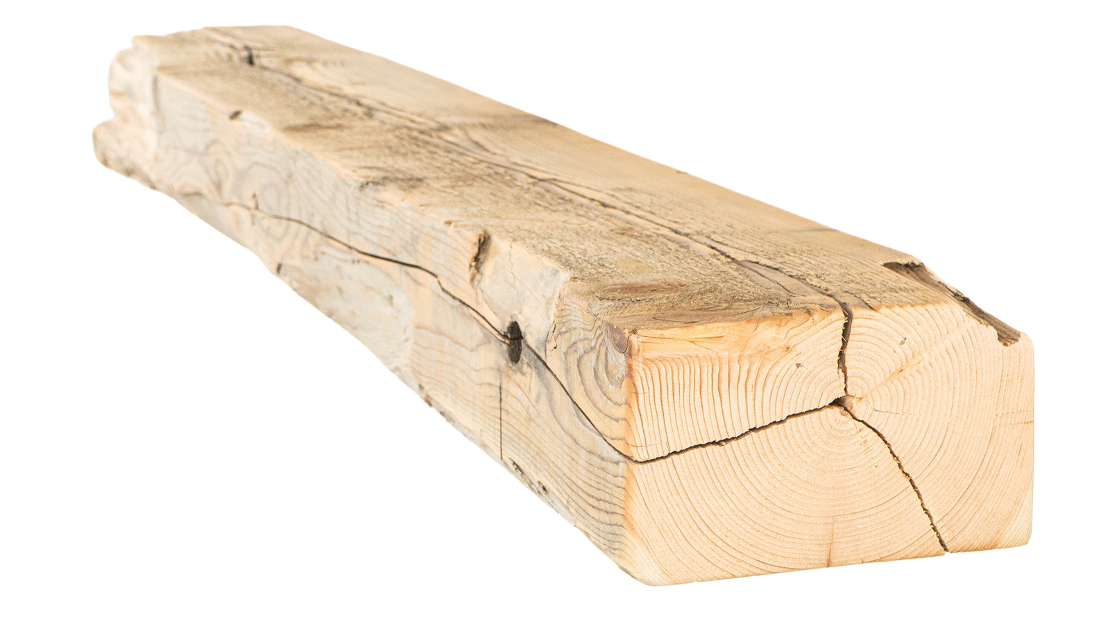 Reclaimed Wood Fireplace Mantel - Dakota Timber Co - Fireplace Mantels