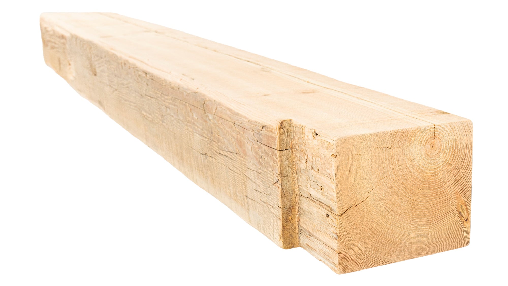 Reclaimed Wood Fireplace Mantel - Dakota Timber Co - Fireplace Mantels