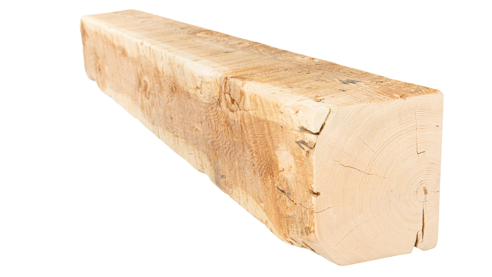 Reclaimed Wood Fireplace Mantel - Dakota Timber Co - Fireplace Mantels