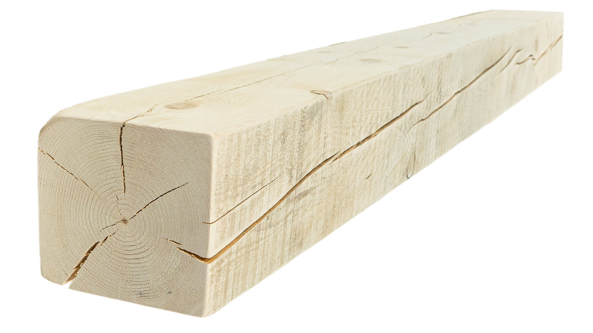 Reclaimed Wood Fireplace Mantel - Dakota Timber Co - Fireplace Mantels