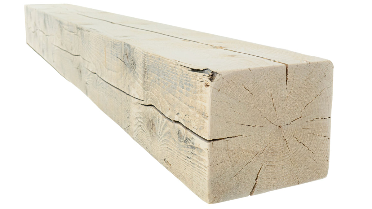 Reclaimed Wood Fireplace Mantel - Dakota Timber Co - Fireplace Mantels