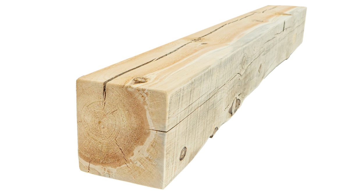 Reclaimed Wood Fireplace Mantel - Dakota Timber Co - Fireplace Mantels